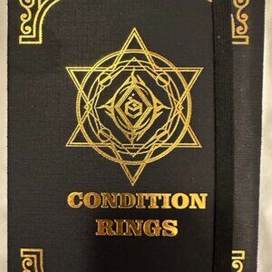 D&D 5e Condition Rings & Spell Tracker Set (96+ Pcs!) w/ Organizer Box | Near Ne